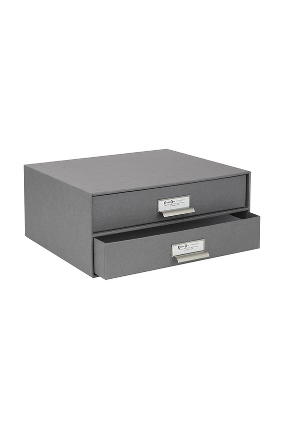 Bigso Box of Sweden organizer na dokumenty Birger 943154144 szary AA00