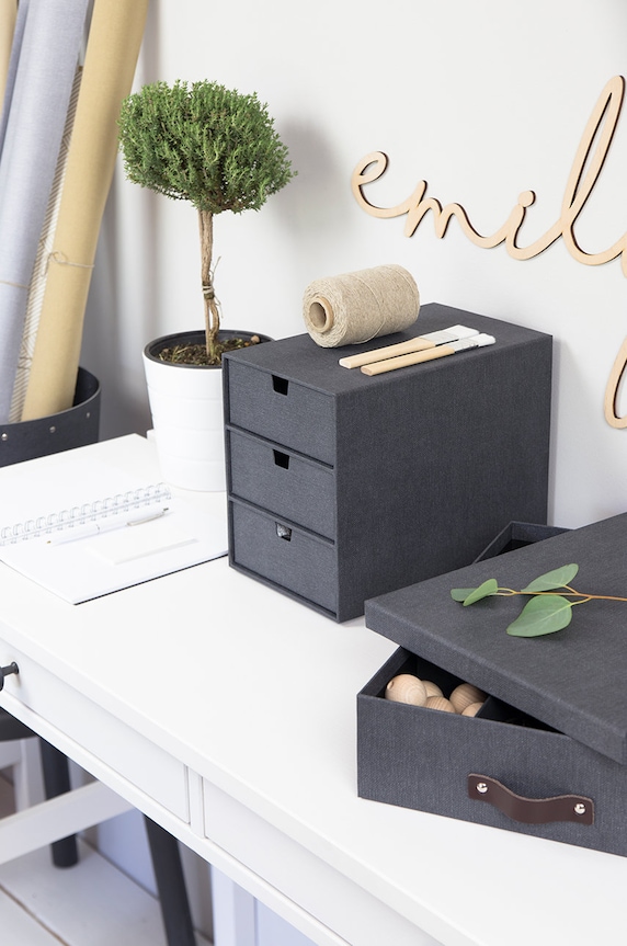 Bigso Box of Sweden Organizator Ingrid negru 9731C6849