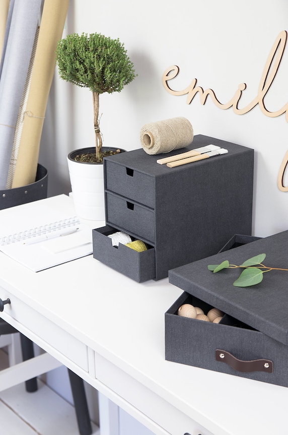 Bigso Box of Sweden Organizator Ingrid 9731C6849 negru