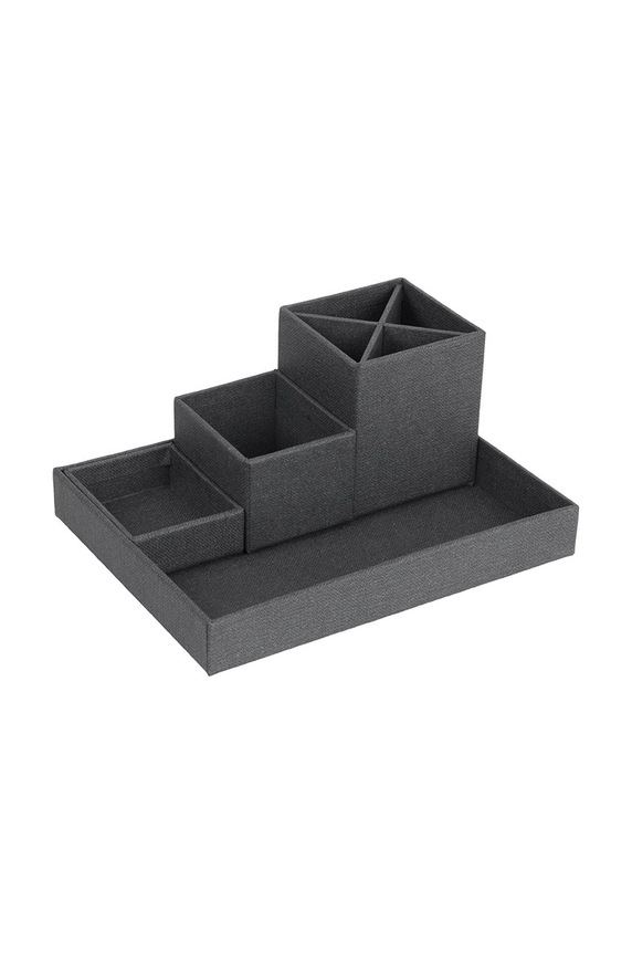 Bigso Box of Sweden настольный органайзер Lena (4-pack) чёрный 7974C6801