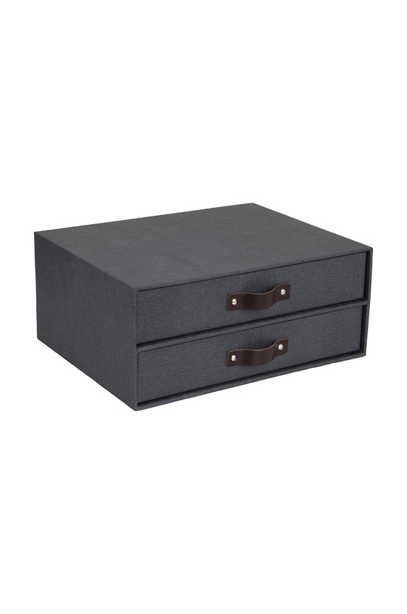 Bigso Box of Sweden organizer na dokumenty Birger czarny 9431C6849LEA648