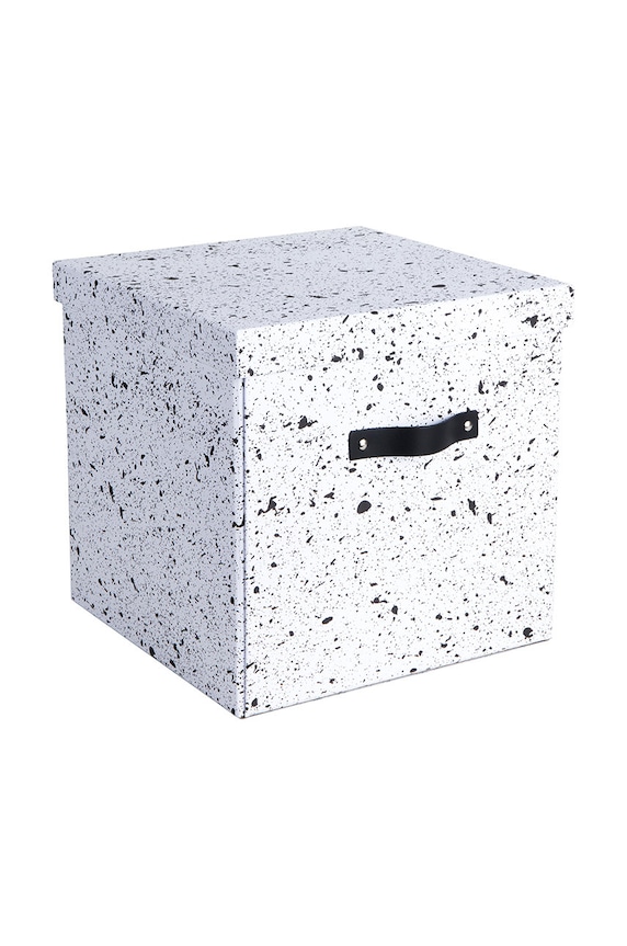 Bigso Box of Sweden tároló Logan fekete 990187449LEA000