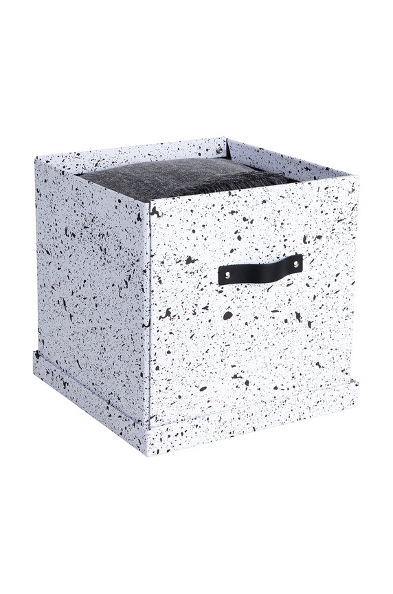 Bigso Box of Sweden tároló Logan fekete 990187449LEA000