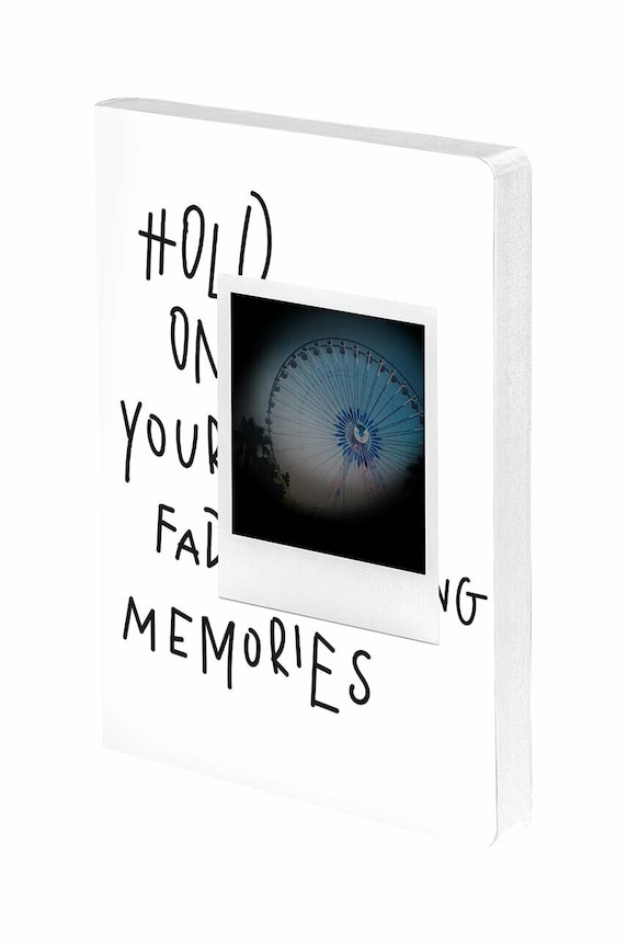 Lifestyle Nuuna notanik Graphic Thermo L - Faiding Memories 55775 biały