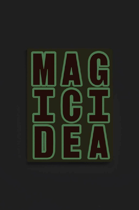 Lifestyle Nuuna jegyzetfüzet Graphic L 55447 sárga