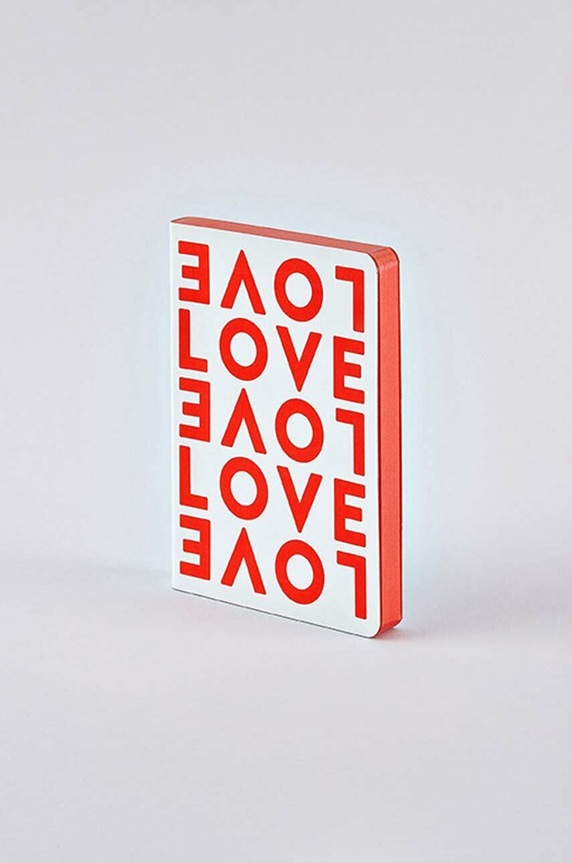Lifestyle Nuuna jegyzetfüzet Love S 52972 piros