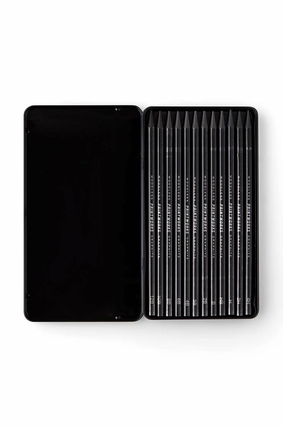 Printworks ceruzakészlet tokban Graphite 12 db PW00566 többszínű AA00