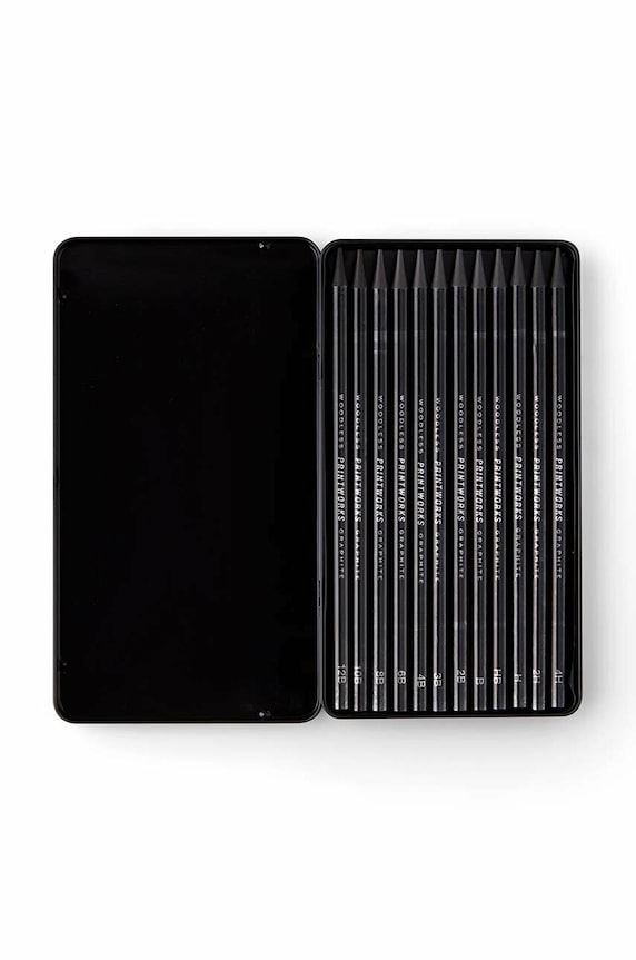 Printworks ceruzakészlet tokban Graphite 12 db PW00566 többszínű AA00