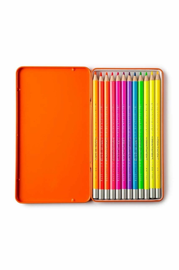Комплект олівців у футлярі Printworks Neon 12-pack PW00127 барвистий AA00