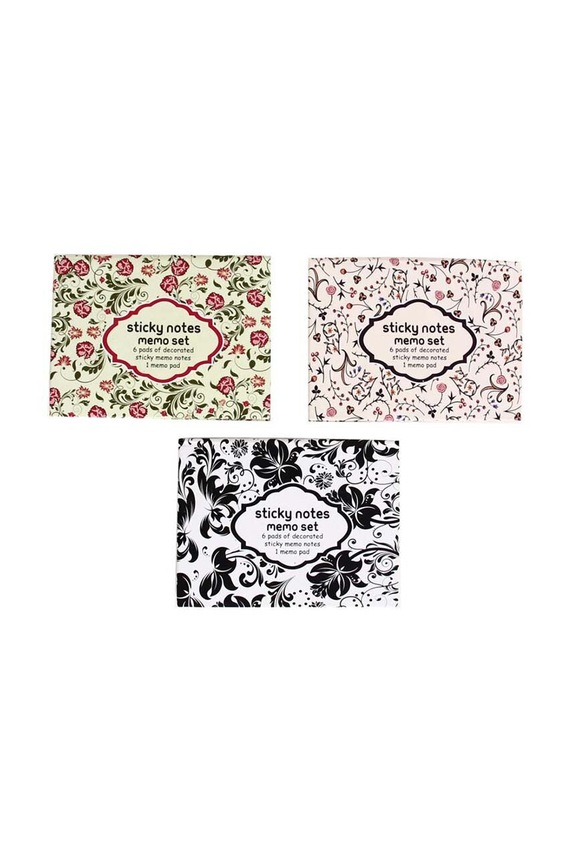 Helio Ferretti zestaw karteczek samoprzylepnych różowy 120755.PINK