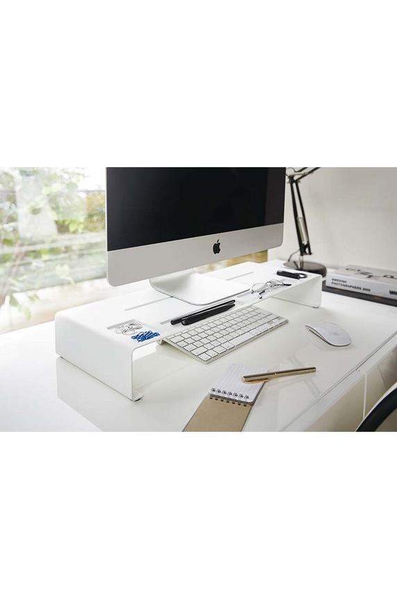 Yamazaki suport pentru monitor Tower 3305 alb AA00