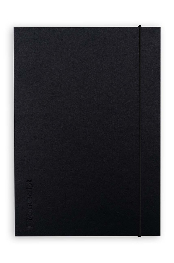 Manuscript notanik Black Plus czarny black.plus