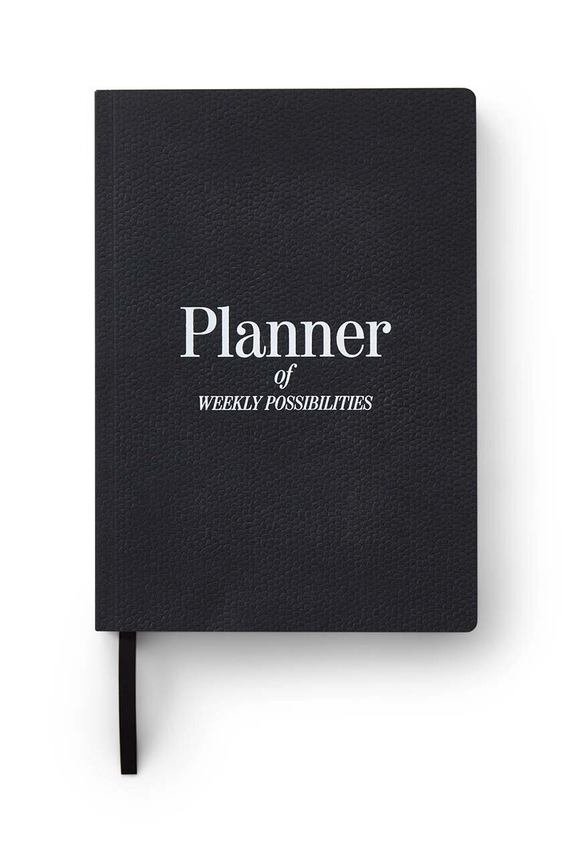 Printworks planer tygodniowy Weekly Planner czarny PW00585