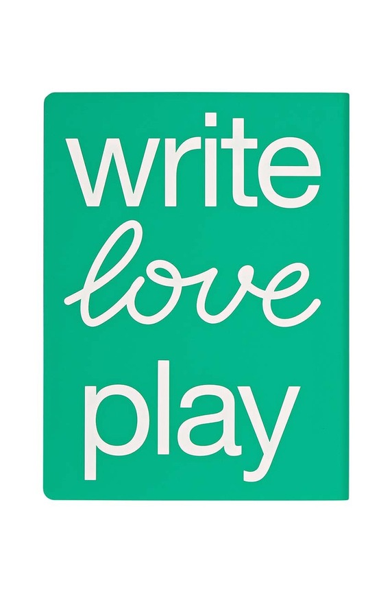 Nuuna notatnik Write Love Play zielony 56383