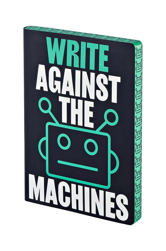 Nuuna caiet Write Against Machines 56390 multicolor AA00