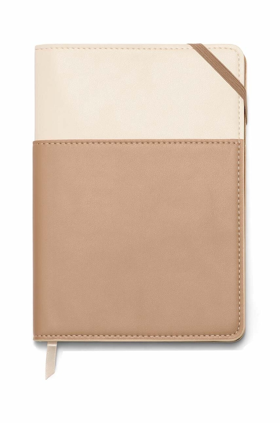 Блокнот Designworks Ink Vegan Leather Pocket Journa бежевий PJ.1002EU