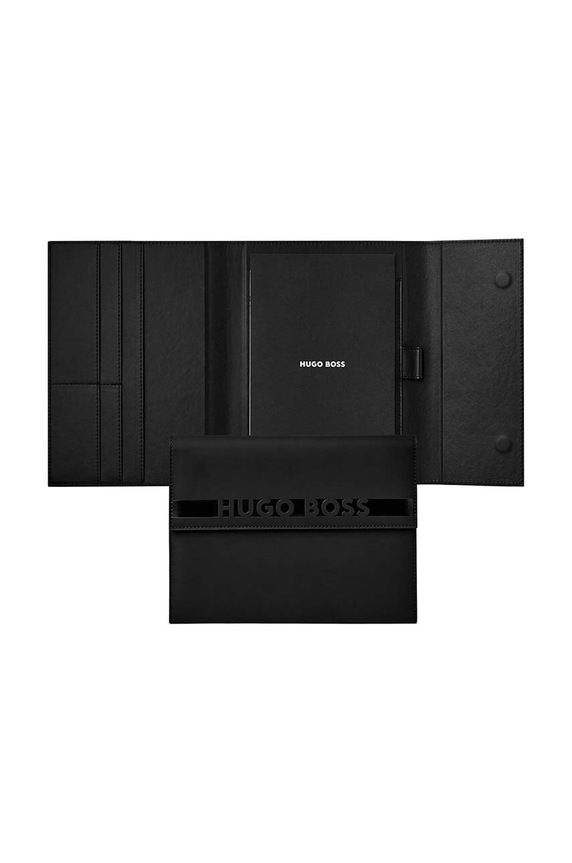 BOSS stilou și folder negru HDM309A