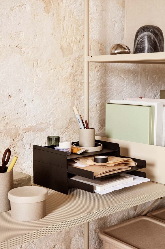 Stolni organizator ferm LIVING Black 110005101 crna AA00