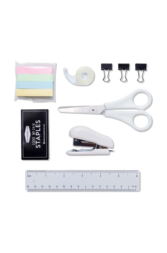 Designworks Ink set de accesorii de birou Ivory&Coal DTOG.2025EU alb AA00