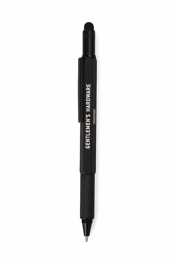 Lifestyle Multitool Gentlemen's Hardware Tooling Pen 6 in 1 GEN787UK černá