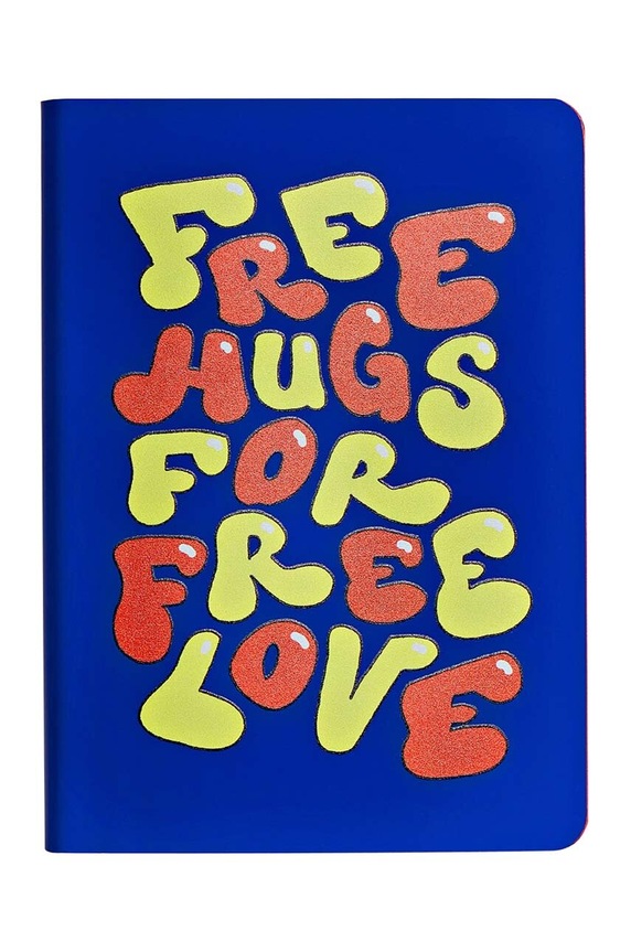 Nuuna jegyzetfüzet Free Hugs by Jan Paul Müller S többszínű 56536
