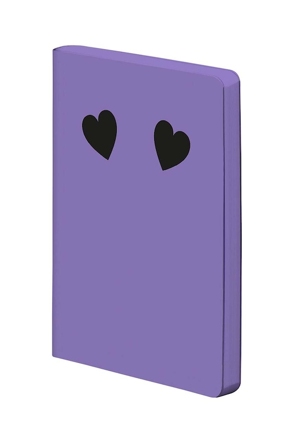 Nuuna notanik Give Me Your Heart S 55812 fioletowy AA00