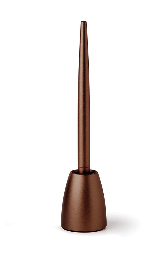 Kemijska olovka s postoljem Lexon Scribalu smeđa LS64BZ