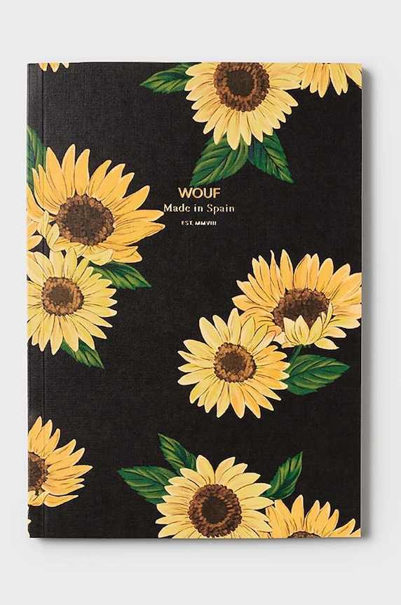 WOUF notanik Gigi A5 czarny NA5240004