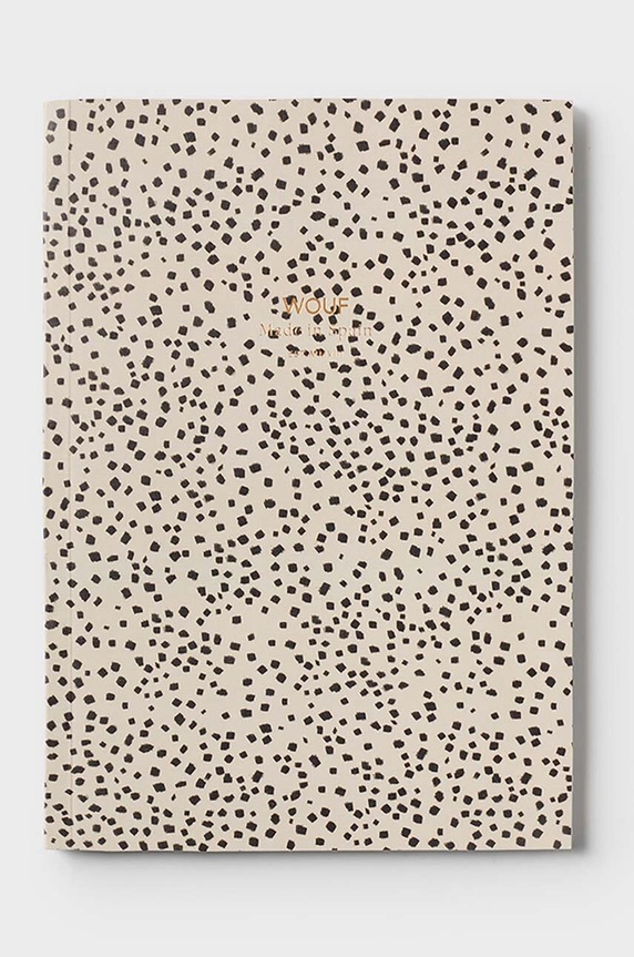 WOUF jegyzetfüzet Vivianne A5 bézs NA5240005