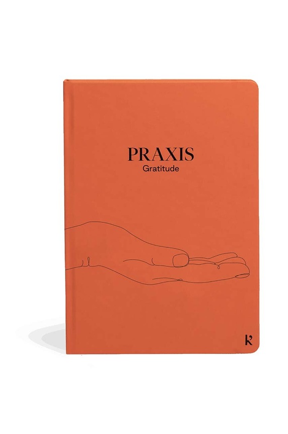 Karst notatnik Praxis Mindfulness A5 KA.Praxis.Grat pomarańczowy AA00