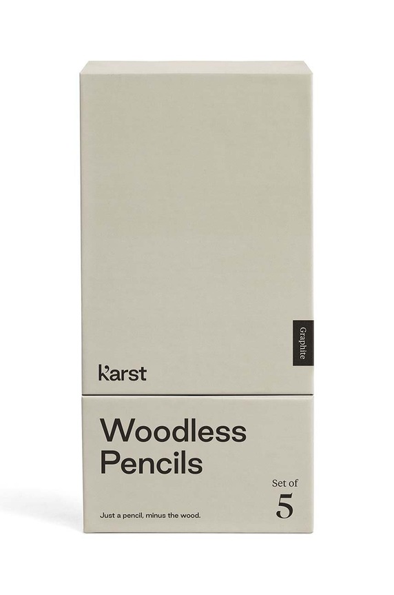 Lifestyle Set olovaka Karst 2B 5-pack KA.Pencils.Grey.5pk.v2 bež