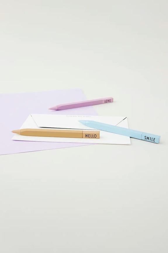 Design Letters penna Mechanical Pen 70201204BEIGEHELLO beige AA00