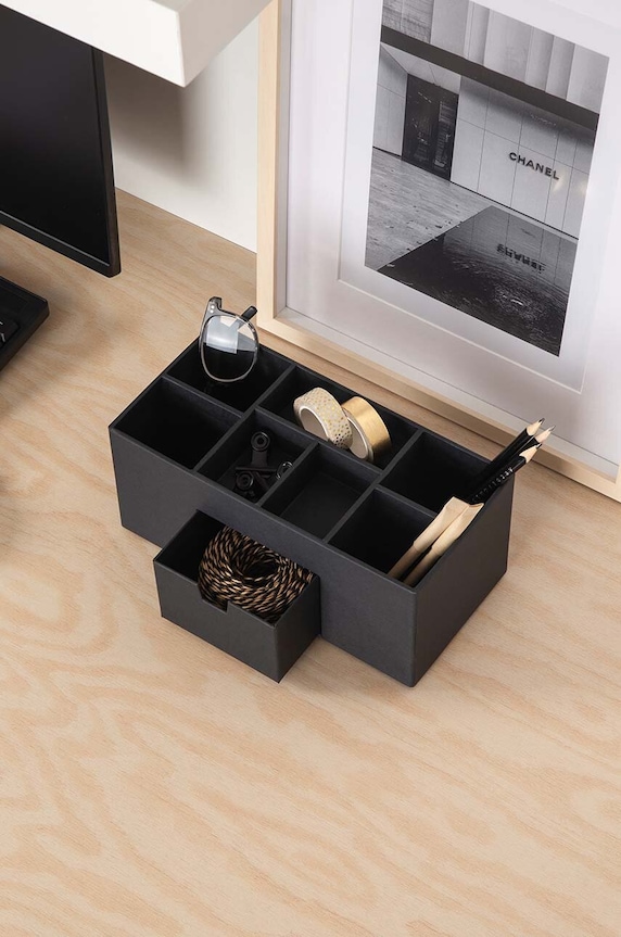 Stolní organizér Bigso Box of Sweden Vendela 900145601 šedá