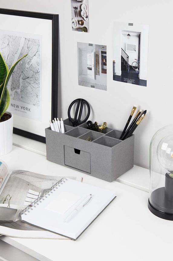 Lifestyle Bigso Box of Sweden organizer na biurko Vendela 900154101 szary