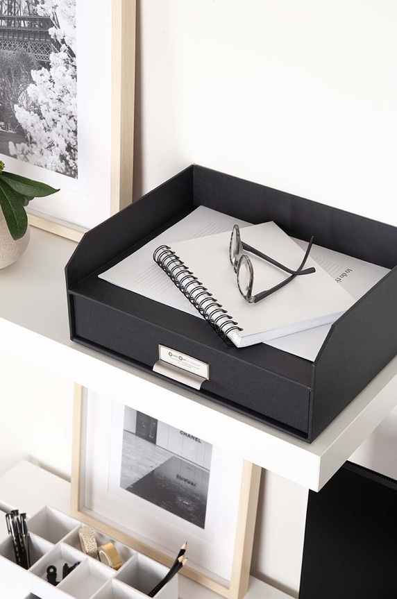 Bigso Box of Sweden organizer da tavolo Walter grigio 854145644