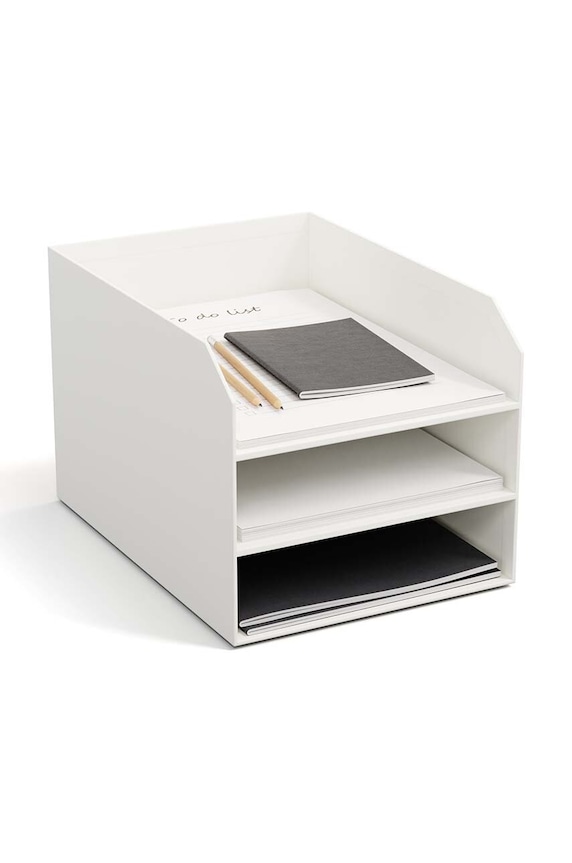 Organizér na doklady Bigso Box of Sweden Trey 871145501 biela AA00