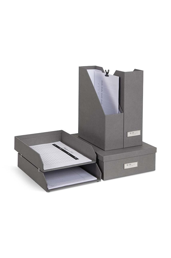 Органайзер для документів Bigso Box of Sweden 491554141 сірий AA00