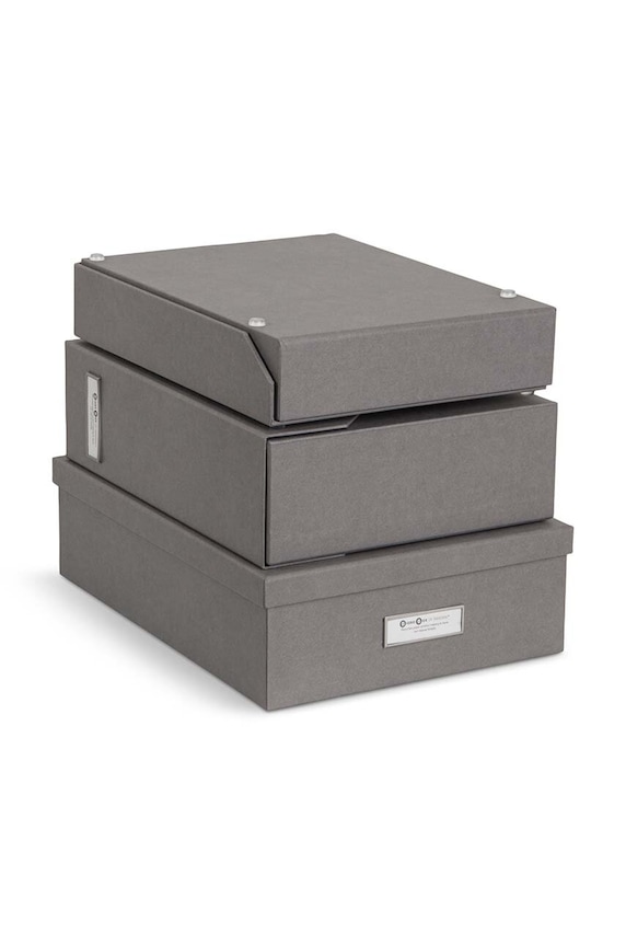 Лайфстайл Органайзер для документів Bigso Box of Sweden 491554141 сірий