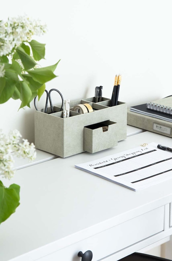 Lifestyle Bigso Box of Sweden organizer na biurko Vendela 9001C5549 beżowy