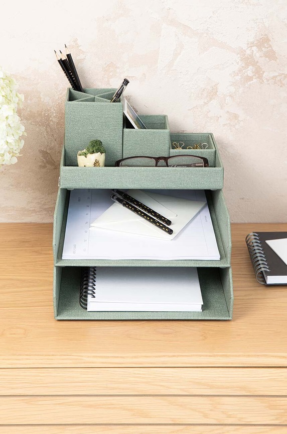 Bigso Box of Sweden organizer na dokumenty Hakan 7892C1601N turkusowy