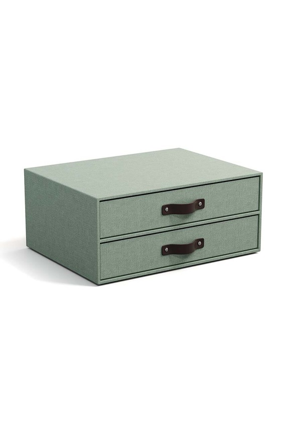 Bigso Box of Sweden organizer na dokumenty Birger turkusowy 9431C1649LEA648