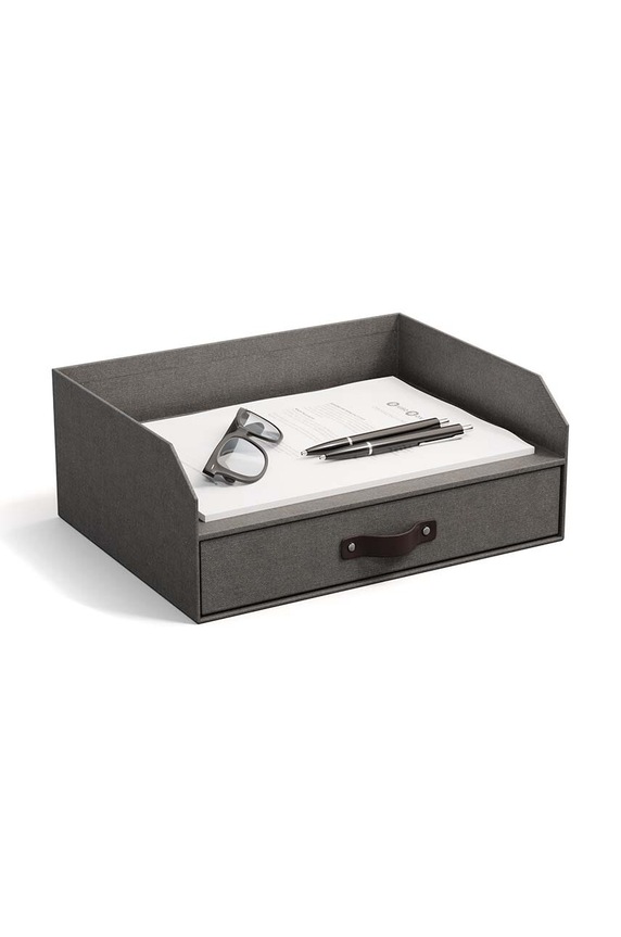 Lifestyle Bigso Box of Sweden organizer na dokumenty Walter 8541C6449LEA648 szary