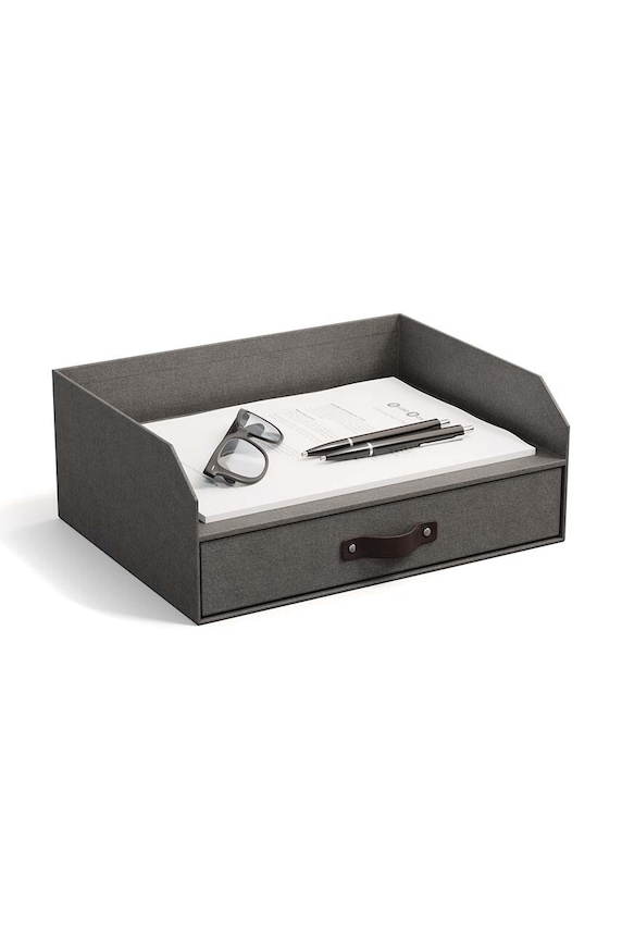 Lifestyle Bigso Box of Sweden organizer na dokumenty Walter 8541C6449LEA648 szary