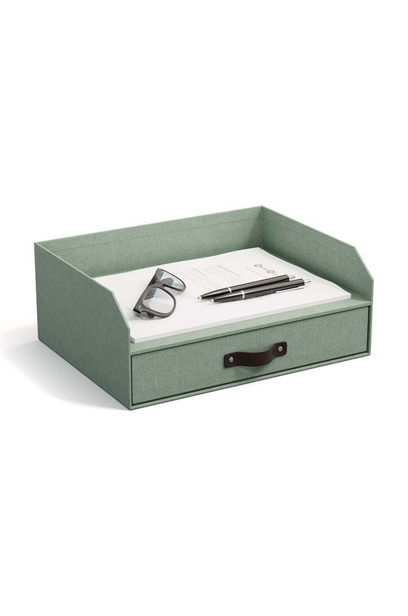 Lifestyle Bigso Box of Sweden organizer na dokumenty Walter 8541C1649LEA648 turkusowy