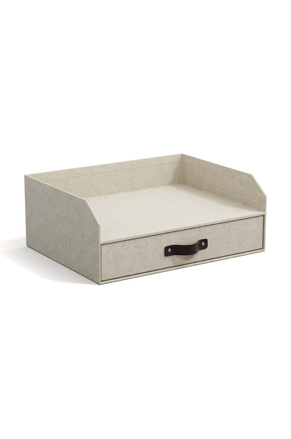 Bigso Box of Sweden organizer na dokumenty Walter beżowy 8541C5549LEA648