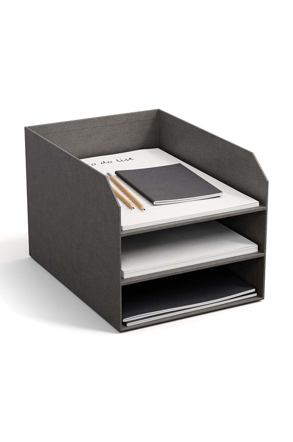 Bigso Box of Sweden organizer na dokumenty Trey 8711C6401 szary AA00