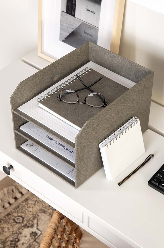 Lifestyle Bigso Box of Sweden organizer na dokumenty Trey 8711C6401 szary