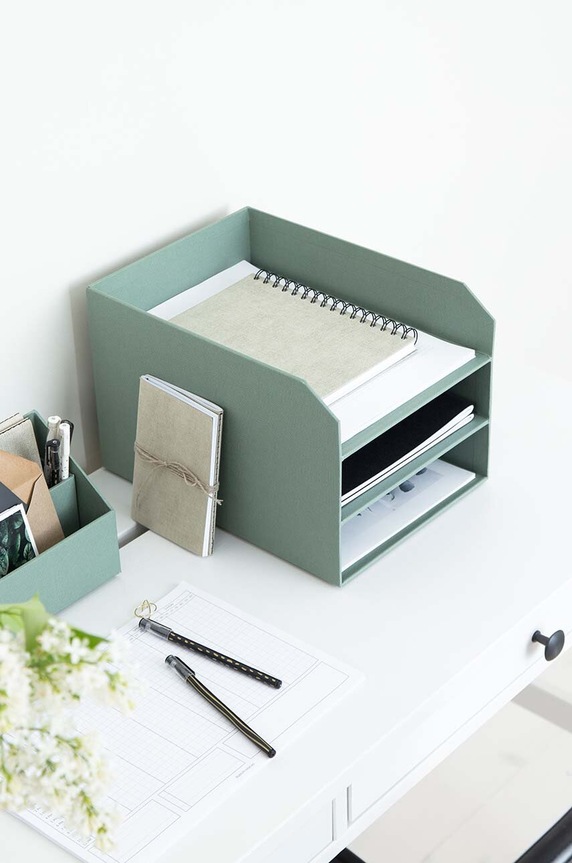 Lifestyle Bigso Box of Sweden organizer na dokumenty Trey 8711C1601 turkusowy