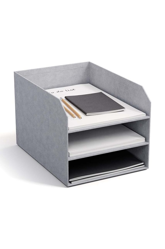 Organizér na doklady Bigso Box of Sweden Trey 8711C6201 sivá AA00