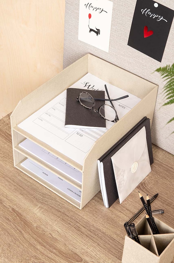 Organizér na doklady Bigso Box of Sweden Trey béžová 8711C5501